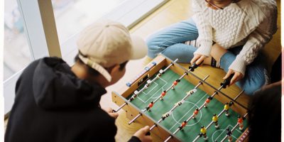 Foosball as a Game for the Whole Family